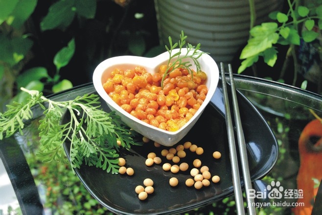 孜然香酥小黄豆的做法