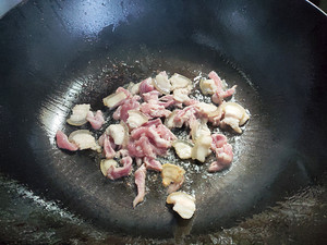 青萝卜炒肉丝的做法