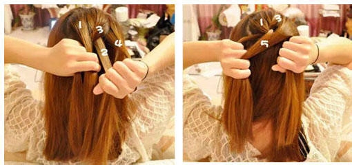 一种编发,男友、家长统统虏获