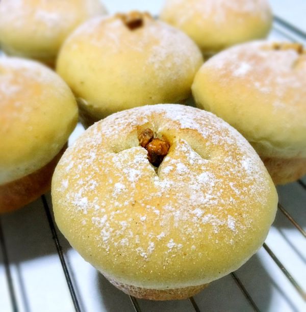 焦糖核桃软欧包