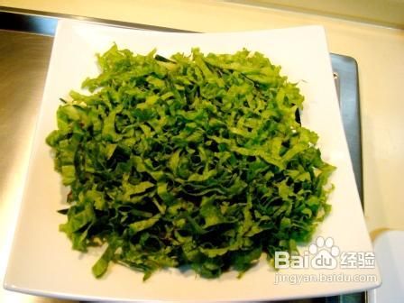 麻酱芥末绿豆粉卷