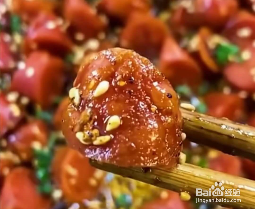 烧烤味火腿怎么炒？