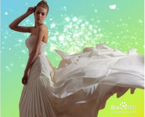 教你Photoshop中如何处理婚纱照