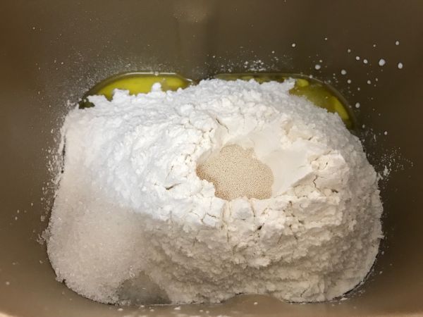 葱香芝士肠仔面包