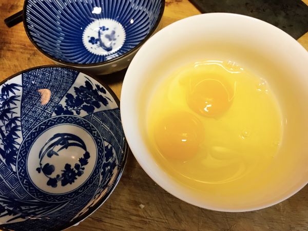 葱油鲍鱼蒸水蛋