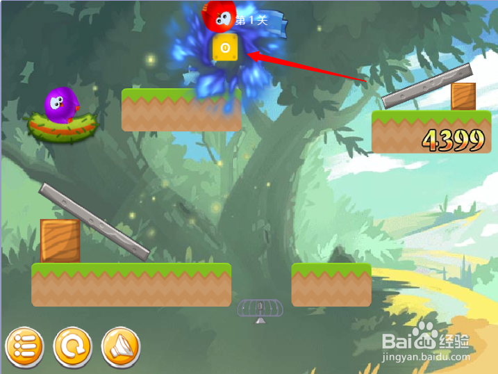 小游戏泡泡鸟历险记2第5关