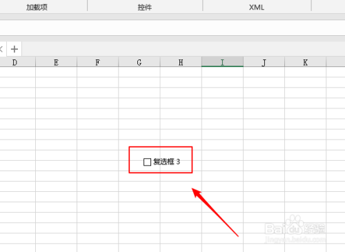 excel2019上如何添加复选框(窗体控件?