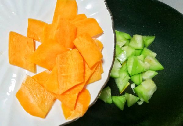 丝瓜毛豆虾米汤