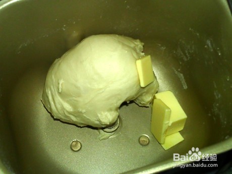 网纹猕猴桃果酱面包的步骤