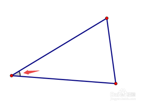 如何用几何画板度量角度