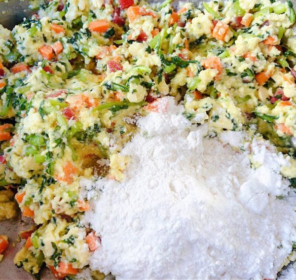 腊肠豆腐时蔬丸