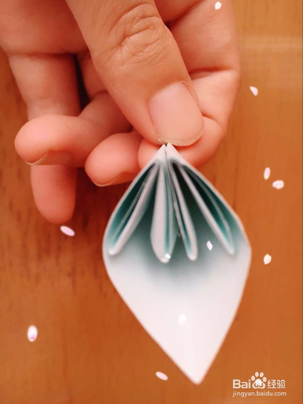 好看的樱花的折纸方法