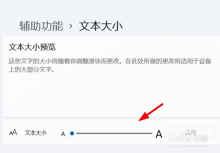 Win11如何设置文本的大小#校园分享#