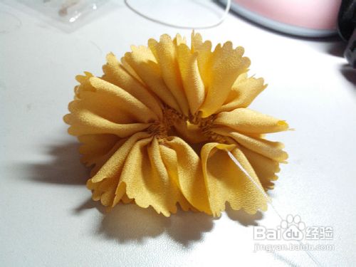 雪纺小雏菊教程