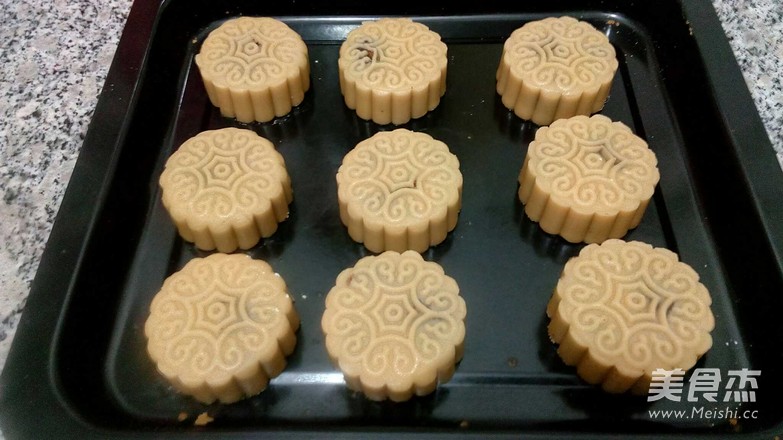 豆沙蛋黄月饼
