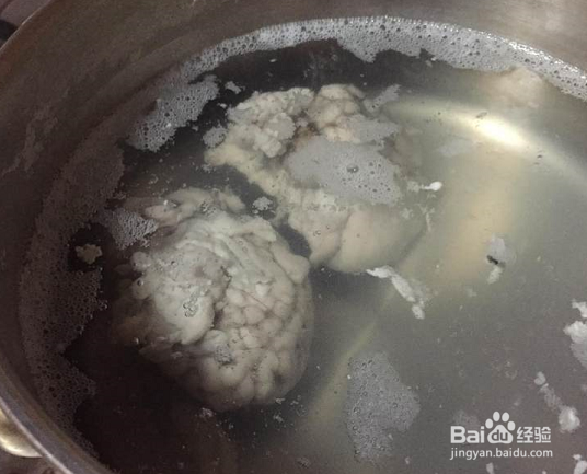 正宗麻辣脑花的做法